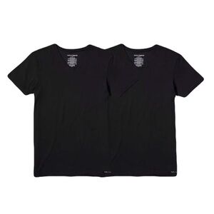 NIB Pair of Thieves 2-Pack Black V-Neck Undershirts, Size XXL